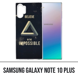 Coque Samsung Galaxy Note 10 Plus - Believe Impossible