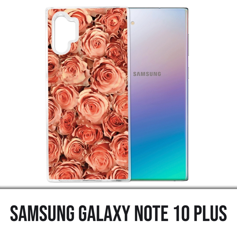 Funda Samsung Galaxy Note 10 Plus - Ramo de rosas