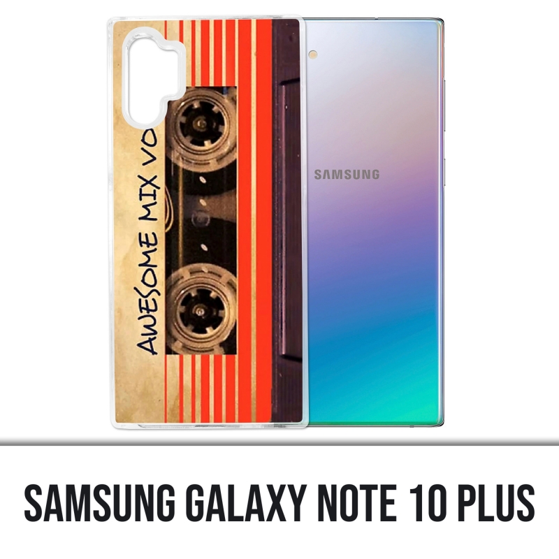 Coque Samsung Galaxy Note 10 Plus - Cassette Audio Vintage Gardiens De La Galaxie