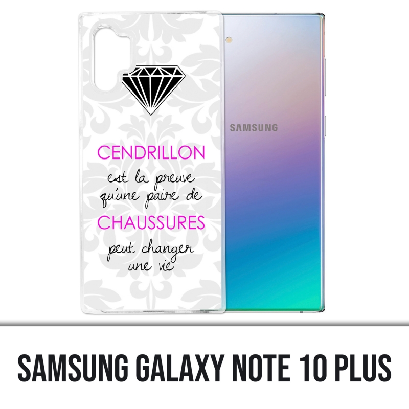 Samsung Galaxy Note 10 Plus case - Cinderella Quote