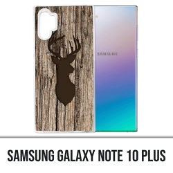 Coque Samsung Galaxy Note 10 Plus - Cerf Bois