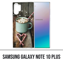 Samsung Galaxy Note 10 Plus Hülle - Marshmallow mit heißer Schokolade
