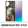 Coque Samsung Galaxy Note 10 Plus - Chocolat Chaud Marshmallow