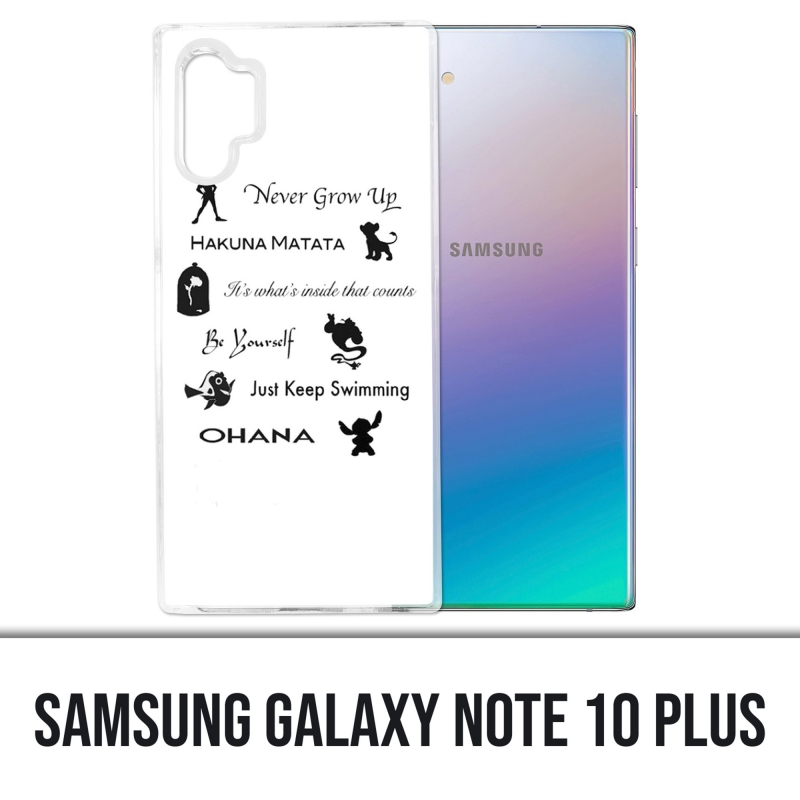 Funda Samsung Galaxy Note 10 Plus - Citas de Disney