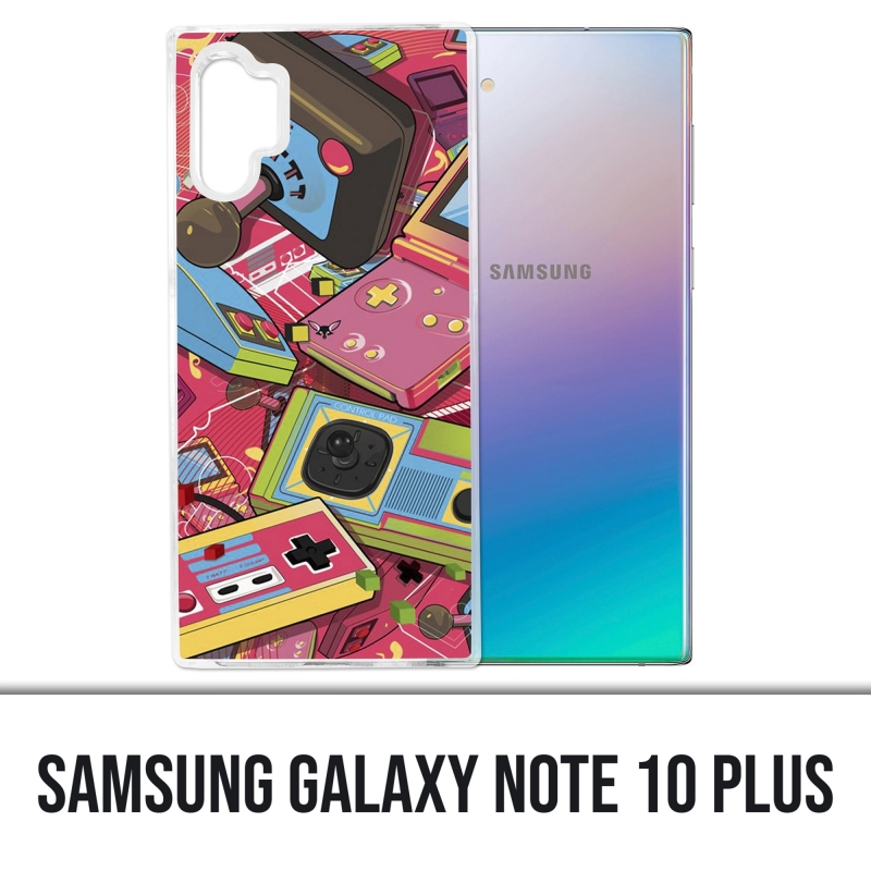 Funda Samsung Galaxy Note 10 Plus - Consolas Retro Vintage