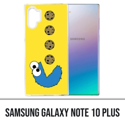 Samsung Galaxy Note 10 Plus Hülle - Cookie Monster Pacman