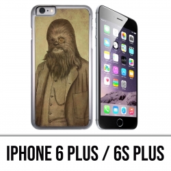 Custodia per iPhone 6 Plus / 6S Plus - Star Wars Vintage Chewbacca