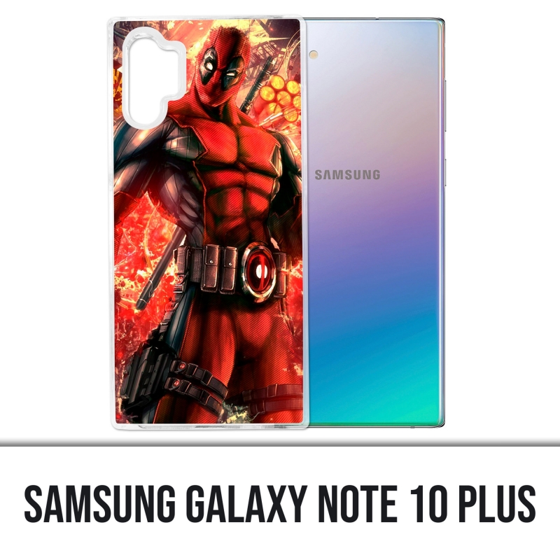 Custodia Samsung Galaxy Note 10 Plus - Deadpool Comic