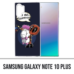 Custodia Samsung Galaxy Note 10 Plus - Deadpool Fluffy Unicorn