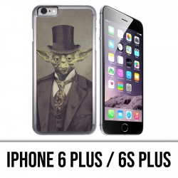 Custodia per iPhone 6 Plus / 6S Plus - Star Wars Vintage Yoda