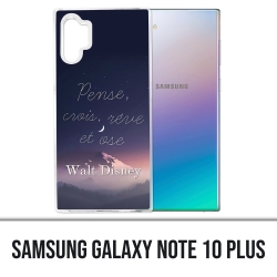 Funda Samsung Galaxy Note 10 Plus - Cita de Disney Think Think Dream