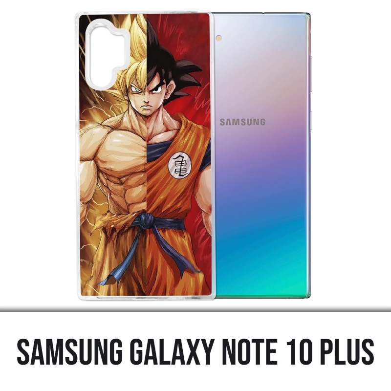 Coque Samsung Galaxy Note 10 Plus - Dragon Ball Goku Super Saiyan