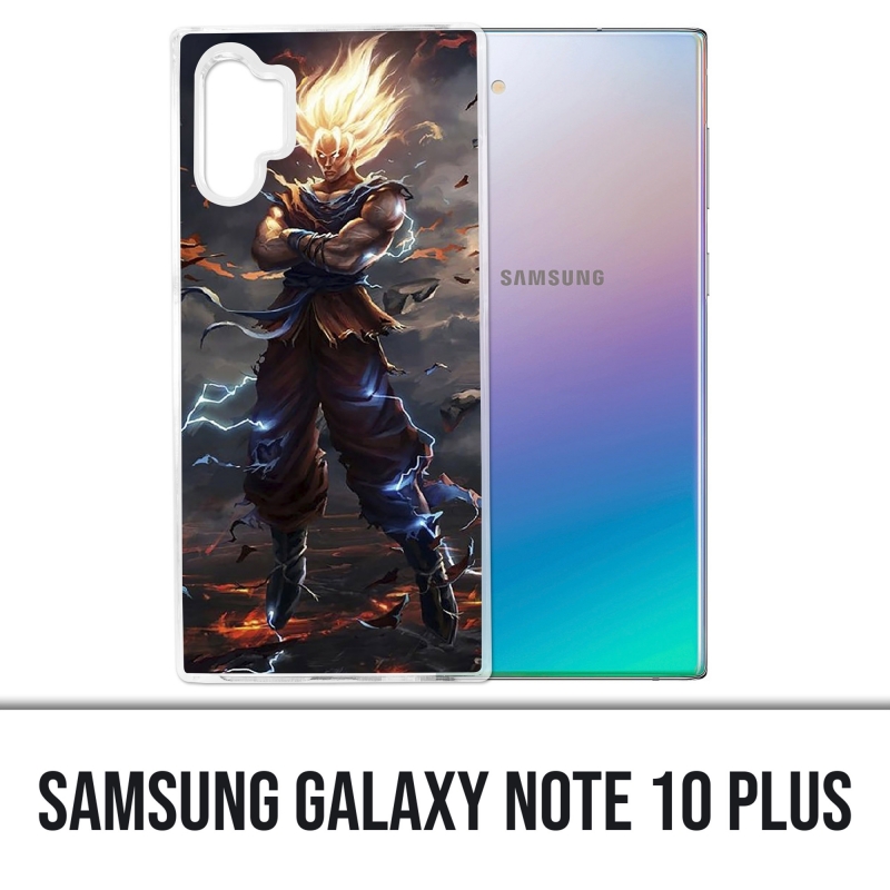 Coque Samsung Galaxy Note 10 Plus - Dragon Ball Super Saiyan