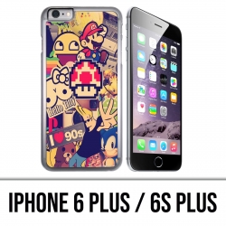 IPhone 6 Plus / 6S Plus Case - Vintage 90S Stickers