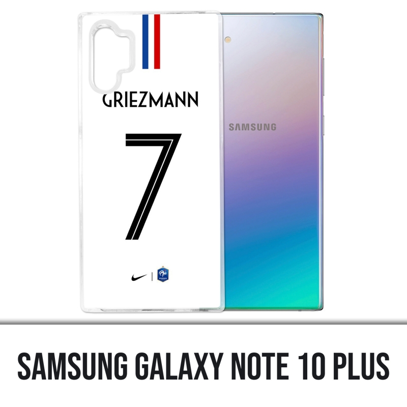 Samsung Galaxy Note 10 Plus Case - Fußball Frankreich Maillot Griezmann