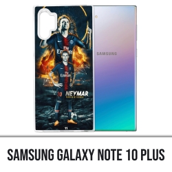 Coque Samsung Galaxy Note 10 Plus - Football Psg Neymar Victoire