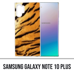 Custodia Samsung Galaxy Note 10 Plus - Pelliccia di tigre
