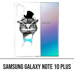 Coque Samsung Galaxy Note 10 Plus - Funny Autruche