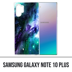Coque Samsung Galaxy Note 10 Plus - Galaxie Bleu
