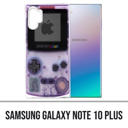 Samsung Galaxy Note 10 Plus Hülle - Game Boy Color Violet