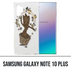 Funda Samsung Galaxy Note 10 Plus - Guardianes de la galaxia Dancing Groot