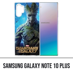 Funda Samsung Galaxy Note 10 Plus - Guardianes de la galaxia Groot