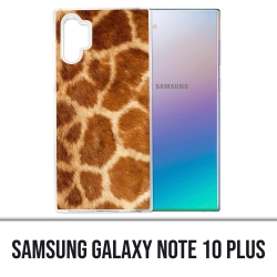 Custodia Samsung Galaxy Note 10 Plus - Pelliccia di giraffa