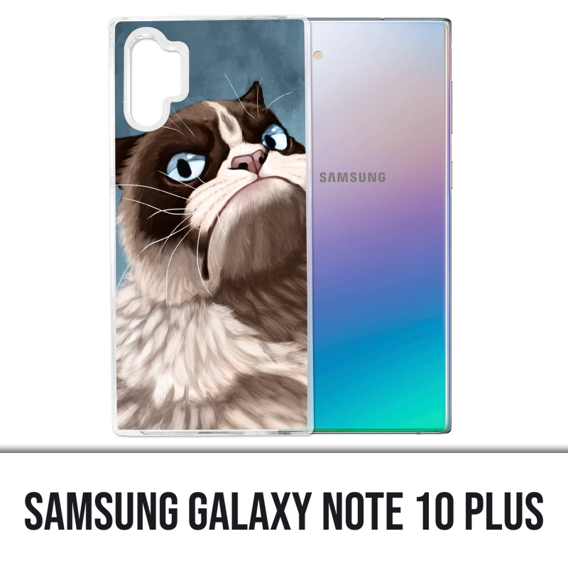 Custodia Samsung Galaxy Note 10 Plus - Grumpy Cat