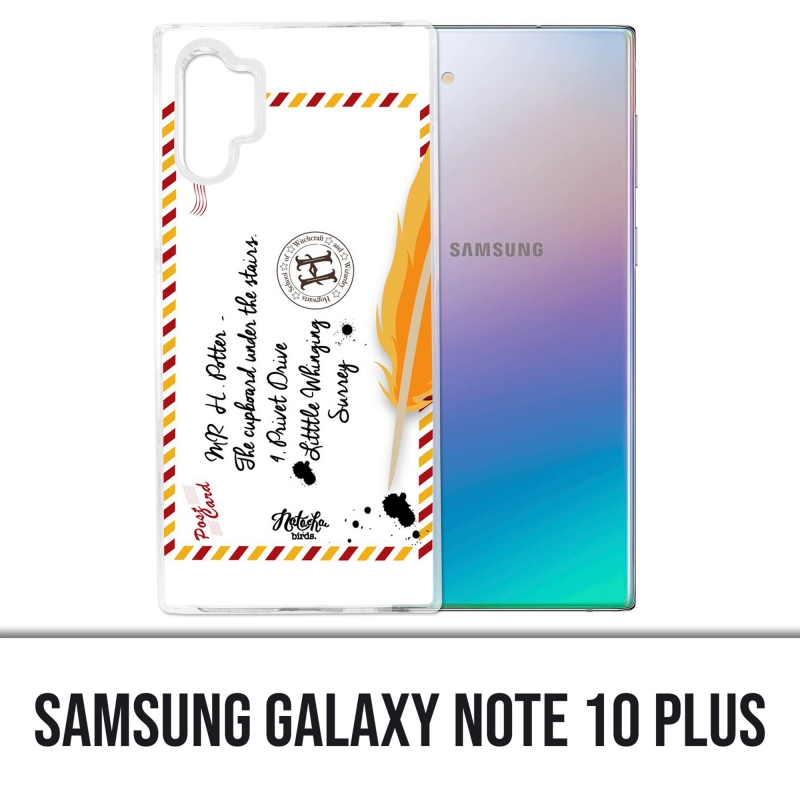 Coque Samsung Galaxy Note 10 Plus - Harry Potter Lettre Poudlard