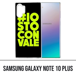 Coque Samsung Galaxy Note 10 Plus - Io Sto Con Vale Motogp Valentino Rossi