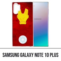 Custodia Samsung Galaxy Note 10 Plus - Iron Man Art Design