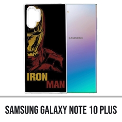 Funda Samsung Galaxy Note 10 Plus - Iron Man Comics