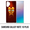 Funda Samsung Galaxy Note 10 Plus - Iron Man Gold