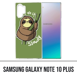 Samsung Galaxy Note 10 Plus case - Just Do It Slowly