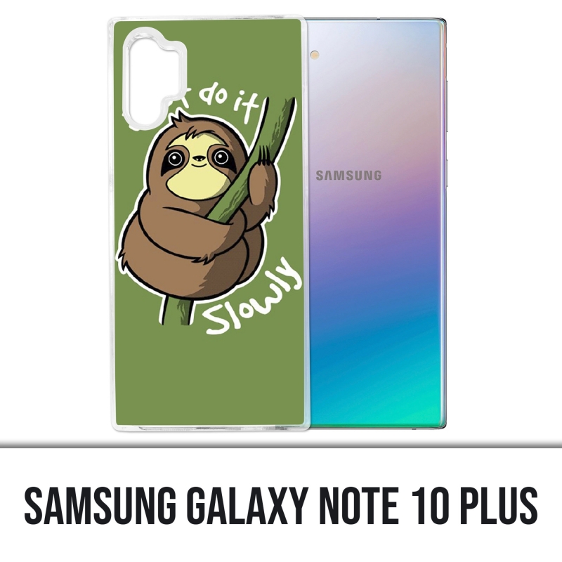 Samsung Galaxy Note 10 Plus case - Just Do It Slowly