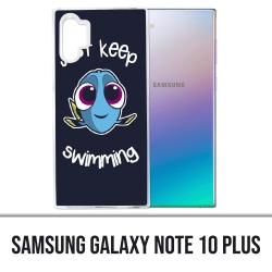 Coque Samsung Galaxy Note 10 Plus - Just Keep Swimming