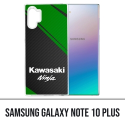 Custodia Samsung Galaxy Note 10 Plus - Logo Kawasaki Ninja