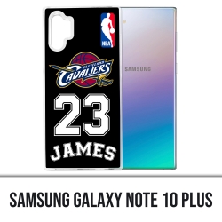 Coque Samsung Galaxy Note 10 Plus - Lebron James Noir