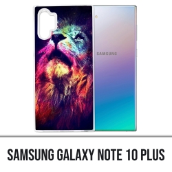 Samsung Galaxy Note 10 Plus case - Lion Galaxy