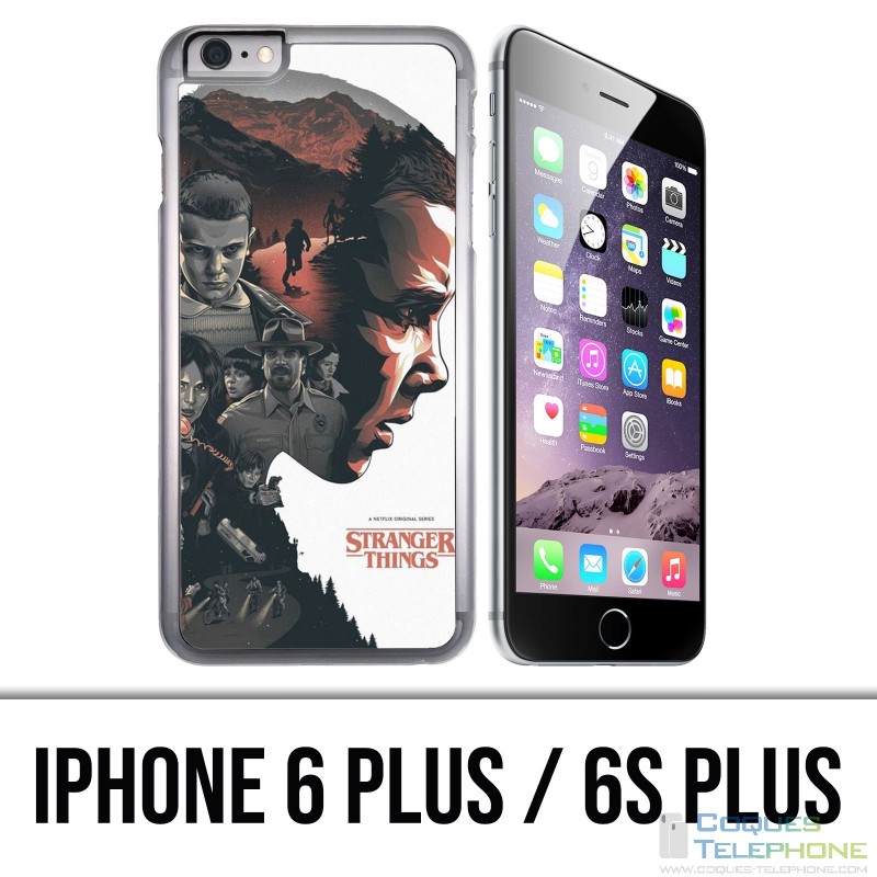 Coque iPhone 6 PLUS / 6S PLUS - Stranger Things Fanart