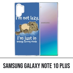Coque Samsung Galaxy Note 10 Plus - Loutre Not Lazy