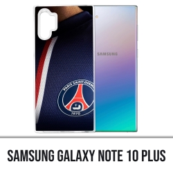 Custodia Samsung Galaxy Note 10 Plus: maglia blu Psg Paris Saint Germain