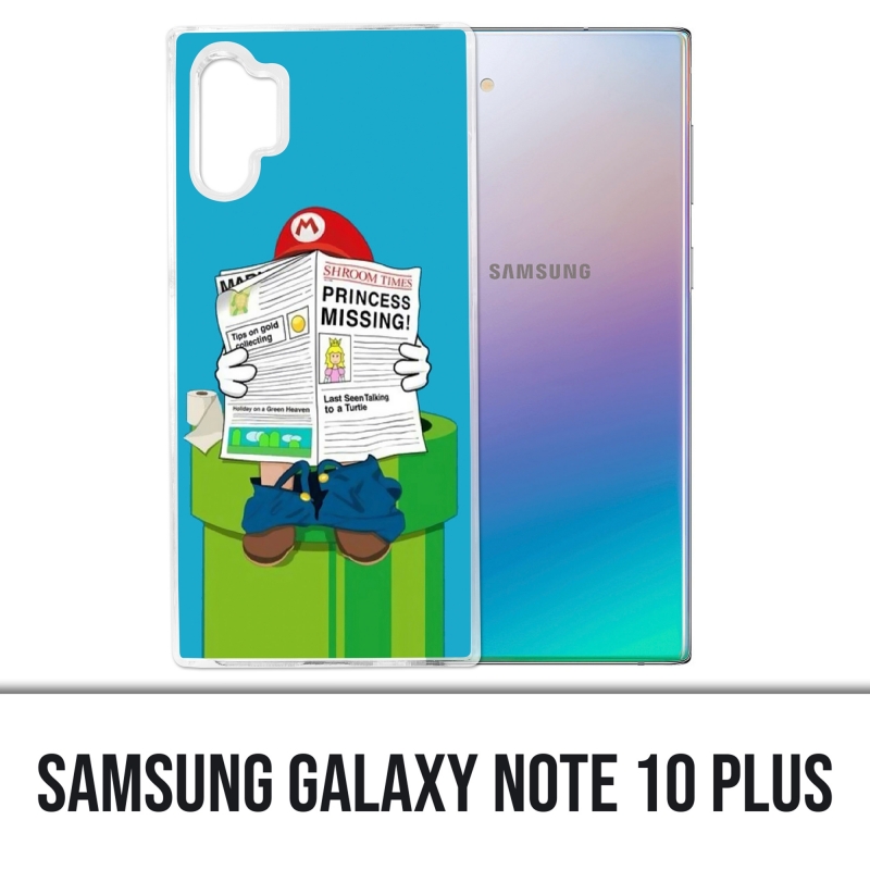 Samsung Galaxy Note 10 Plus case - Mario Humor