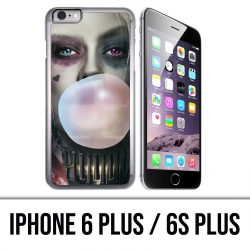 Custodia per iPhone 6 Plus / 6S Plus - Suicide Squad Harley Quinn Bubble Gum