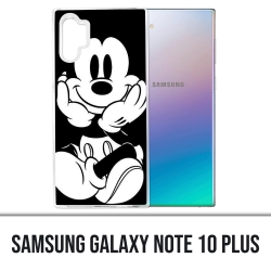 Funda Samsung Galaxy Note 10 Plus - Mickey Blanco y Negro