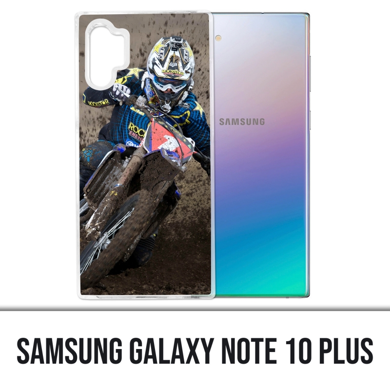 Samsung Galaxy Note 10 Plus Hülle - Schlamm Motocross