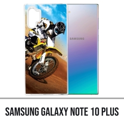 Samsung Galaxy Note 10 Plus Hülle - Motocross Sand
