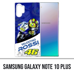 Samsung Galaxy Note 10 Plus case - Motogp Rossi Cartoon Galaxy