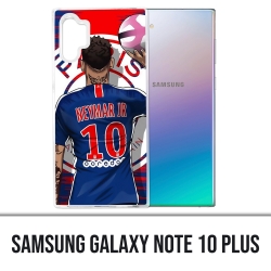 Coque Samsung Galaxy Note 10 Plus - Neymar Psg Cartoon