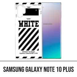 Funda Samsung Galaxy Note 10 Plus - Blanco roto Blanco